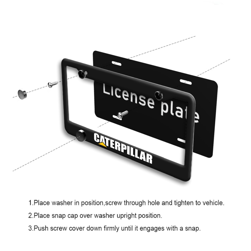 CATERPILLAR Car License Plate  - Heavy Equipment License 评论和价格