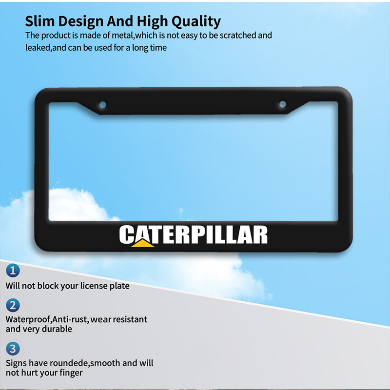 CATERPILLAR Car License Plate  - Heavy Equipment License 评论和价格