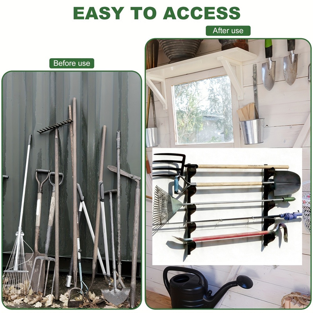 Wall‑Mounted Farm Yard Tool St - Heavy Equipment Storage Yard 评论和价格