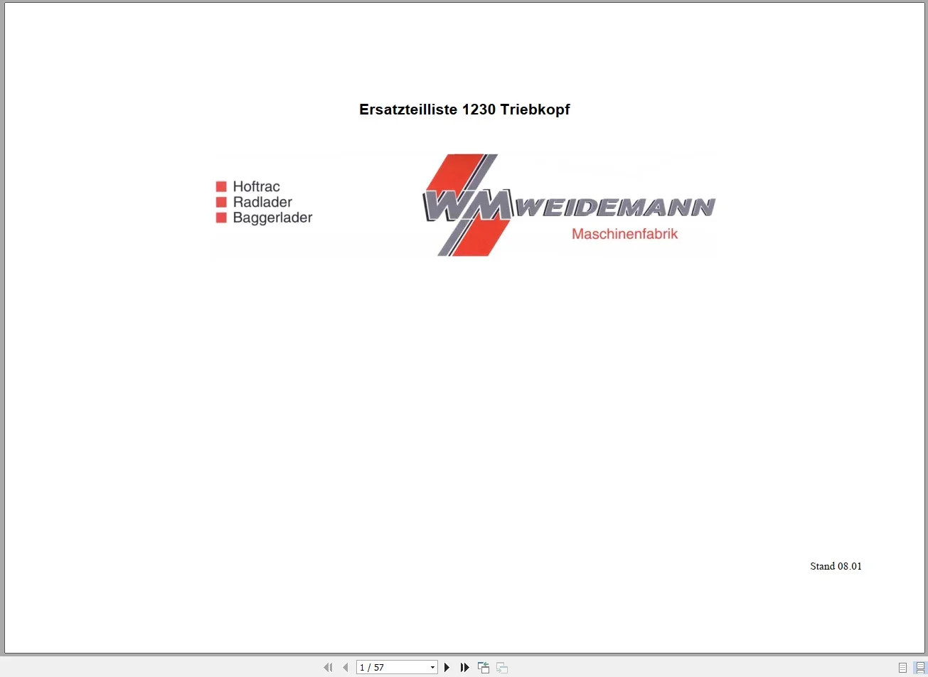 EPC-SOFTWARE Weidemann Heavy E - Heavy Equipment Software 评论和价格